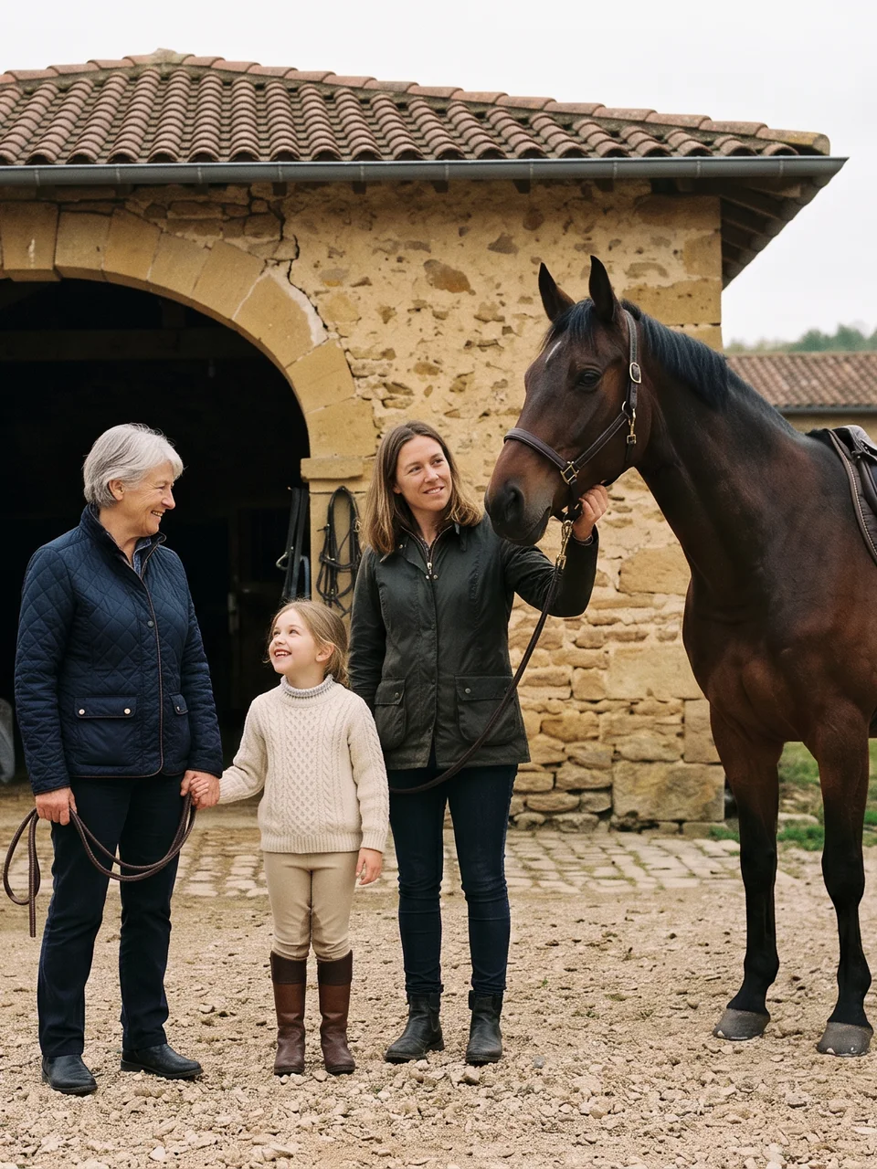 L'équipe, Equipodress, centre équestre à Margerie-Chantagret